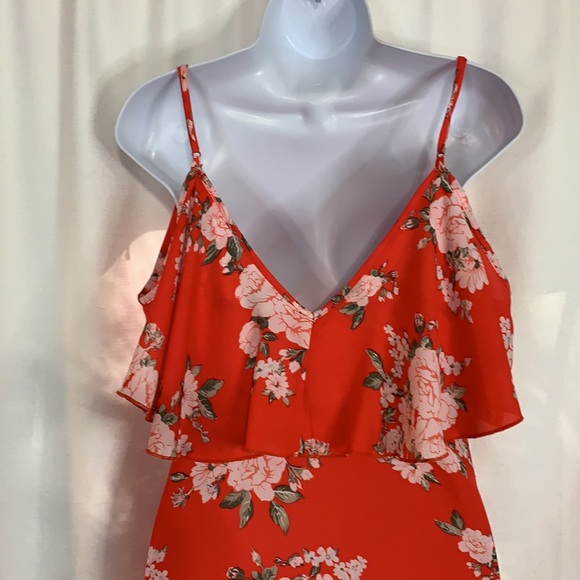 3/$20 FAVLUX M Floral Dress - Picture 5 of 7